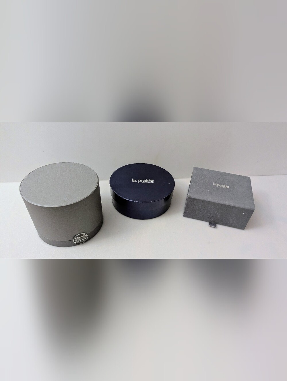 Set Of 3 La Prairie Switzerland Empty Gift Boxes In Different Sizes